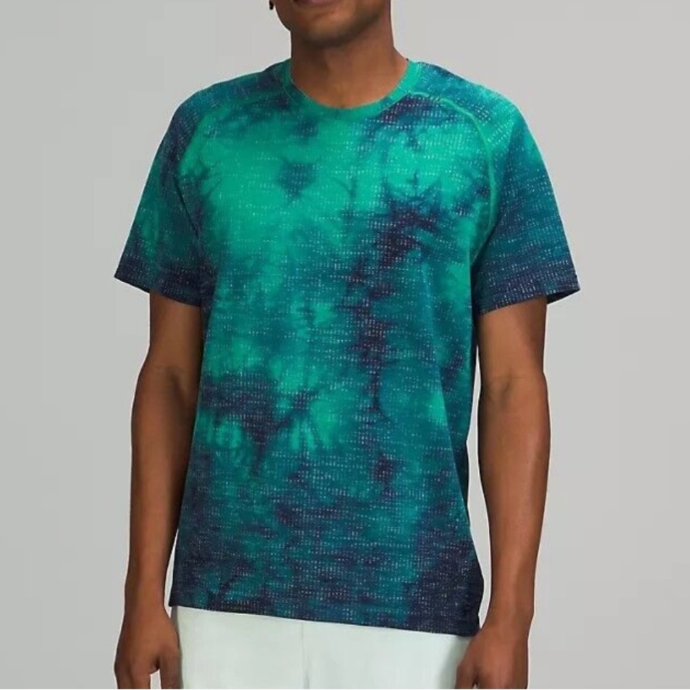 lululemon Emerald Dye Metal Vent Tech 2.0 Short Sleeve